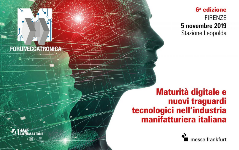 5 novembre 2019 a Firenze – 6 edizione del Forum Meccatronica