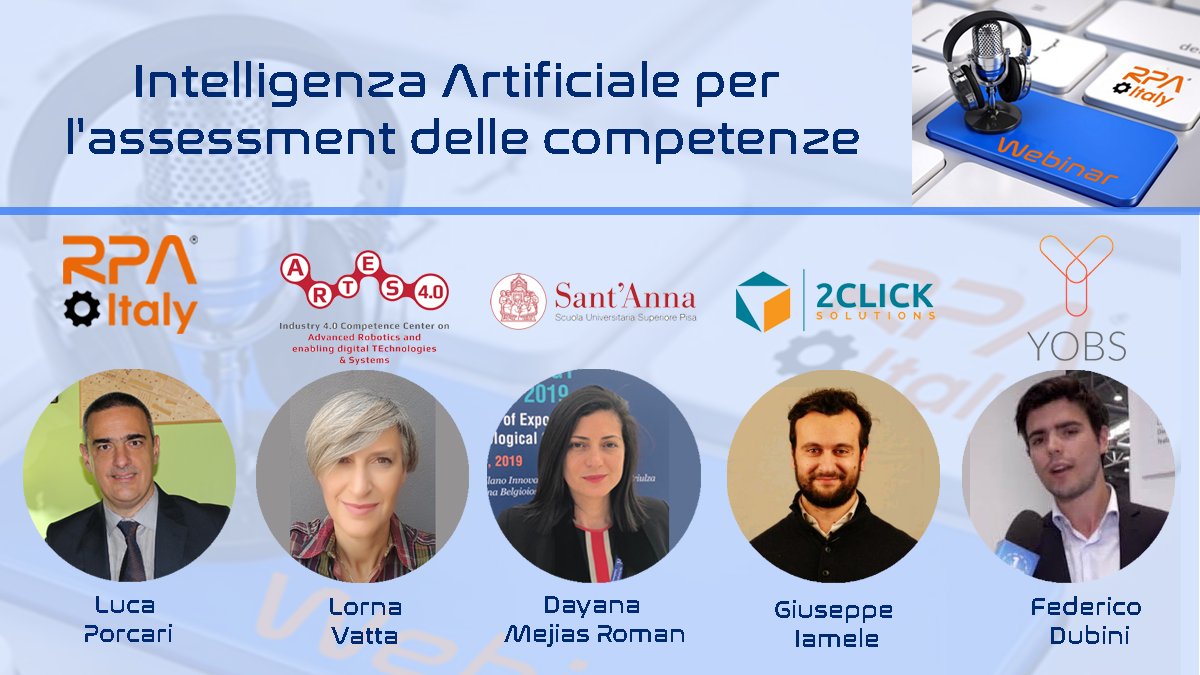 AI per l’Assessment delle Competenze- RPA Italy