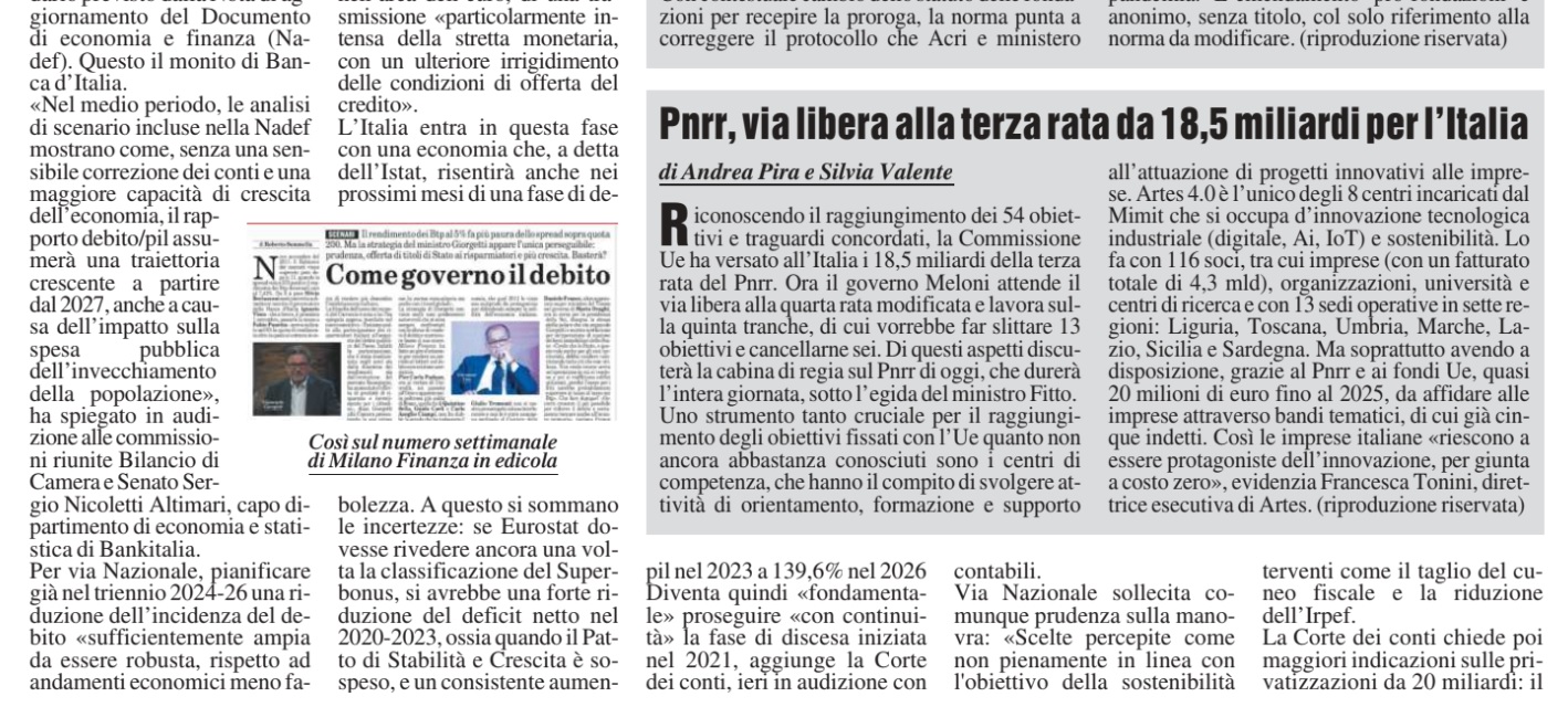 Pnrr, via libera alla terza rata da 18,5 miliardi per l’Italia – Milano Finanza