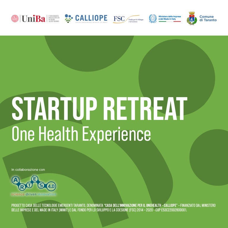 Locandina startup retreat
