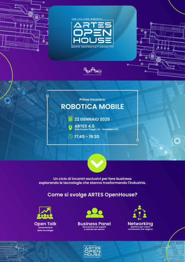 ARTES OpenHouse: al via il ciclo di incontri per esplorare le nuove tecnologie e fare business